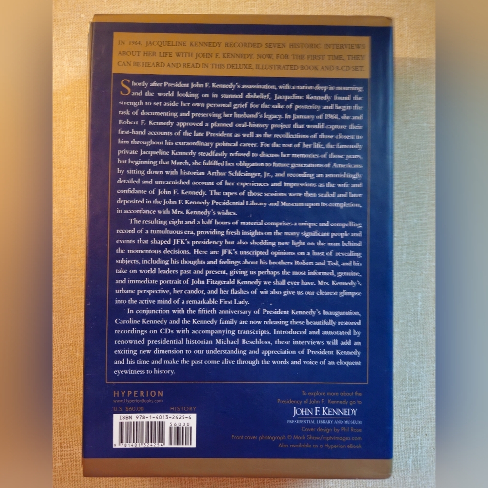 Jacqueline Kennedy: Historic Conversations on Life with John F. Kennedy Box Set - Picture 3 of 10